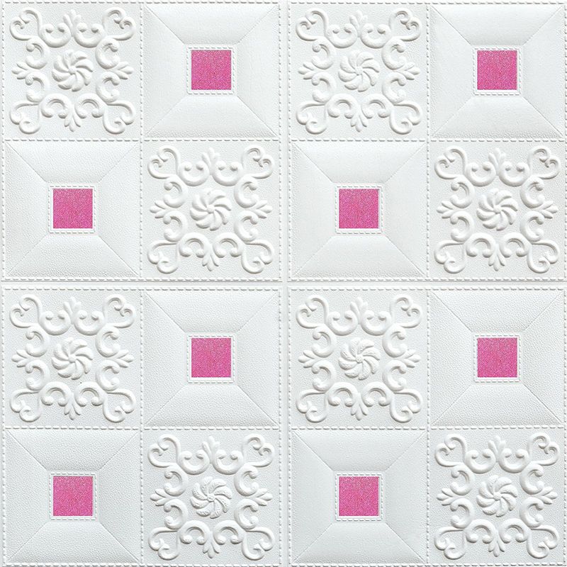 BowLift | Modern wall covering foam 3D embossed peel and stick wall panel