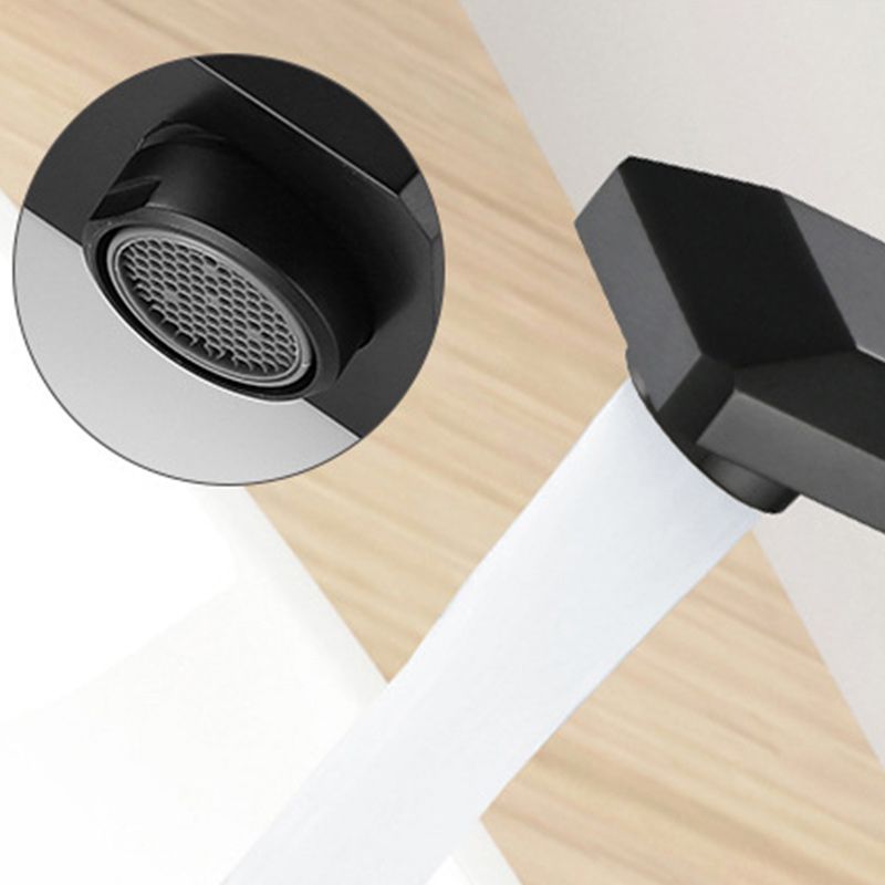 BowLift | Single Hole Faucet 6.69" H Modern Low Arc Bathroom Faucet