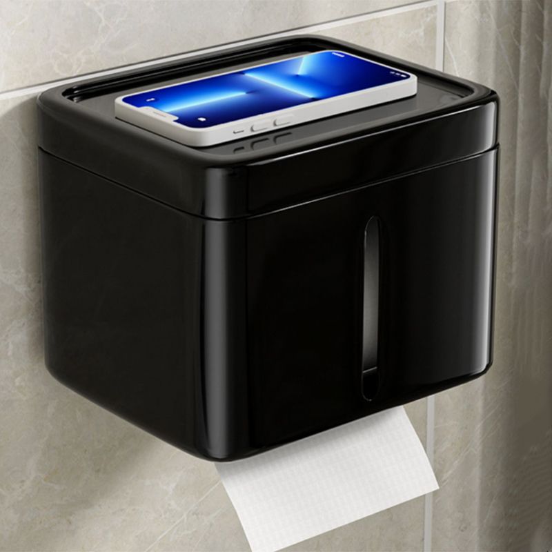 BowLift | Modern Bathroom Set Towel Bar Paper Holder Black Bathroom Accessory Set