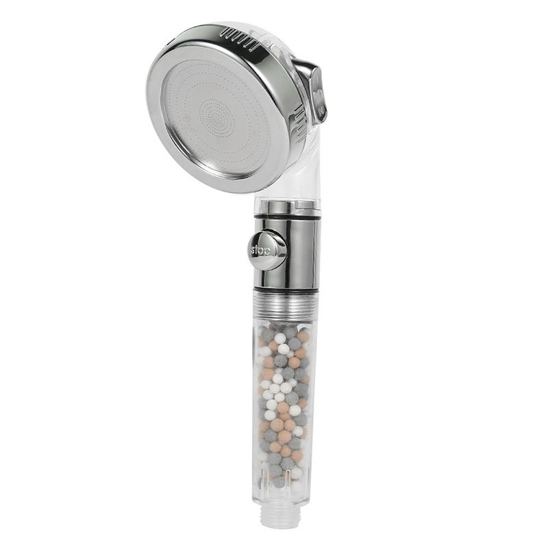 BowLift | Handheld shower head with catalyst water filtration wall-mounted shower head