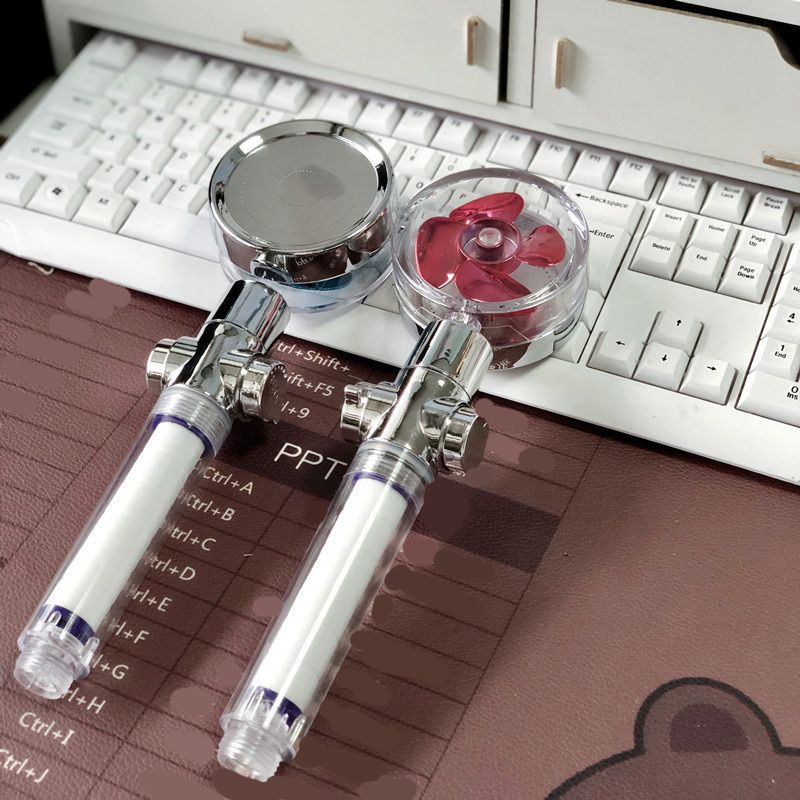 BowLift | Plastic Hand Shower Standard Round Spray Nozzle with Swivel Attachment