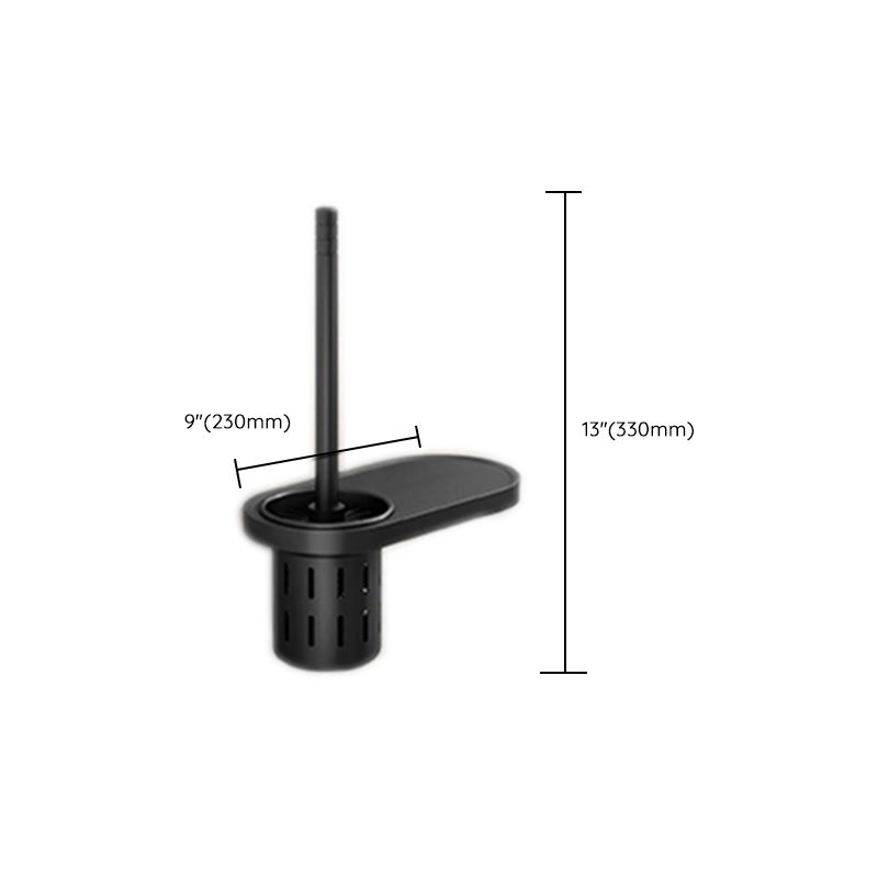 BowLift | Modern Bathroom Set Matte Black Bathroom Shelf Towel Rack Bathroom Accessories Set