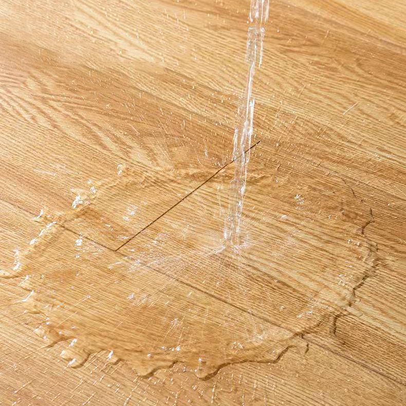 BowLift | 49"x8" width E0 natural solid wood laminate flooring, click-lock, waterproof