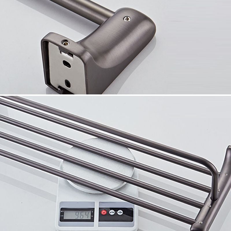 BowLift | Gray traditional bathroom hardware set stainless steel bathroom accessory set