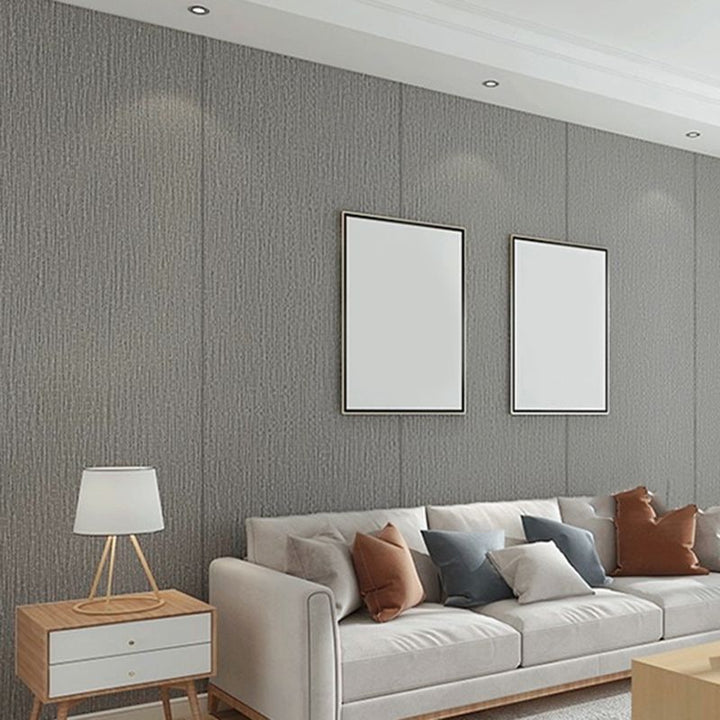 BowLift | Fireproof foam covering for peeling off and sticking on living room solid color wall panels