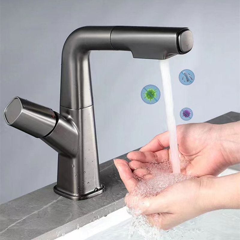 BowLift | Single-Lever Faucet Contemporary Style Basin Faucet for Bathroom