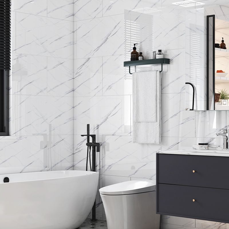 BowLift | Rectangular Peel-and-Stick Tiles PVC Single Tile for Kitchen and Bathroom