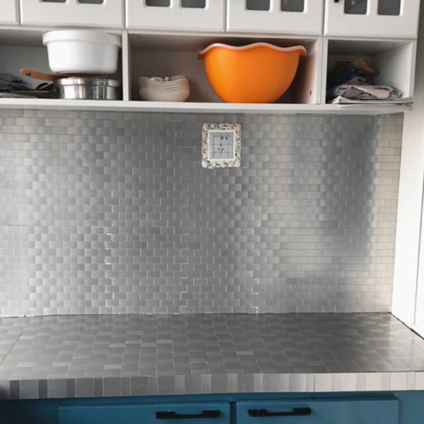 BowLift | Square Peel & Stick Mosaic Tile Waterproof Mosaic Tiles Wallpaper