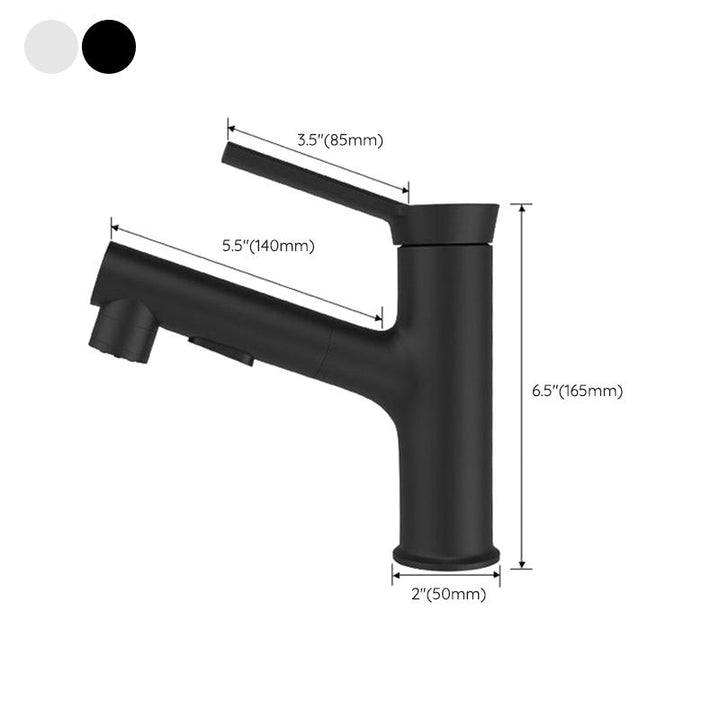BowLift | Modern Design Bathroom Faucet Single Lever Mixer with Water Hose