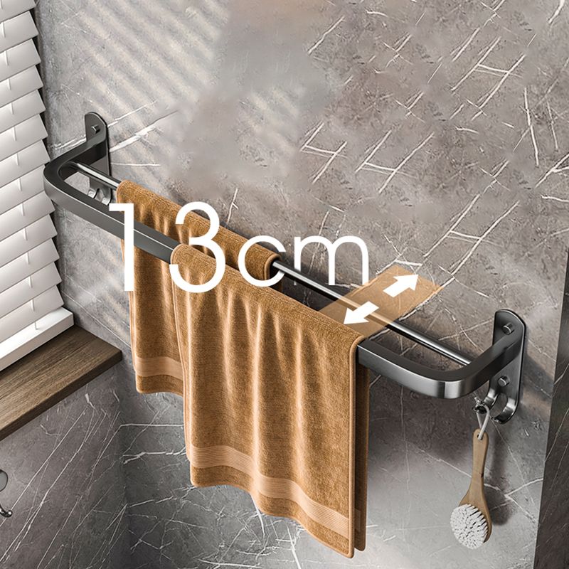 BowLift | Modern gray bathroom accessory set bathroom shelf bath hardware set