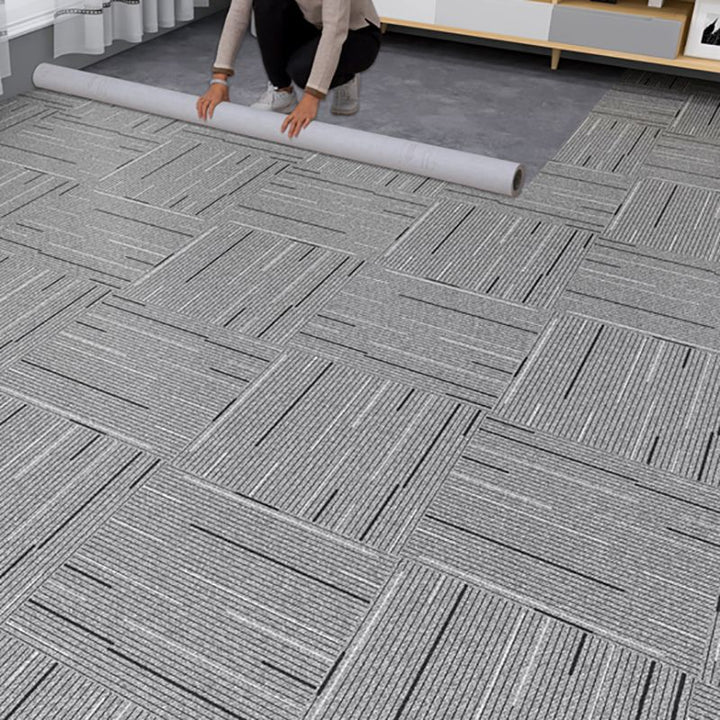 BowLift | Fabric Look Plastic Floor Square Edge Waterproof Floor Tile