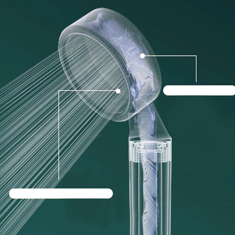 BowLift | Modern Plastic Showerhead Water Filtration Round Hand Shower