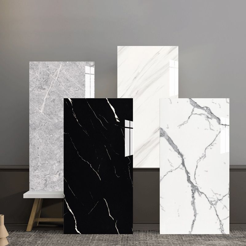 BowLift | Modern Peel and Stick Backsplash Tiles Rectangular Home Depot Peel and Stick Tiles