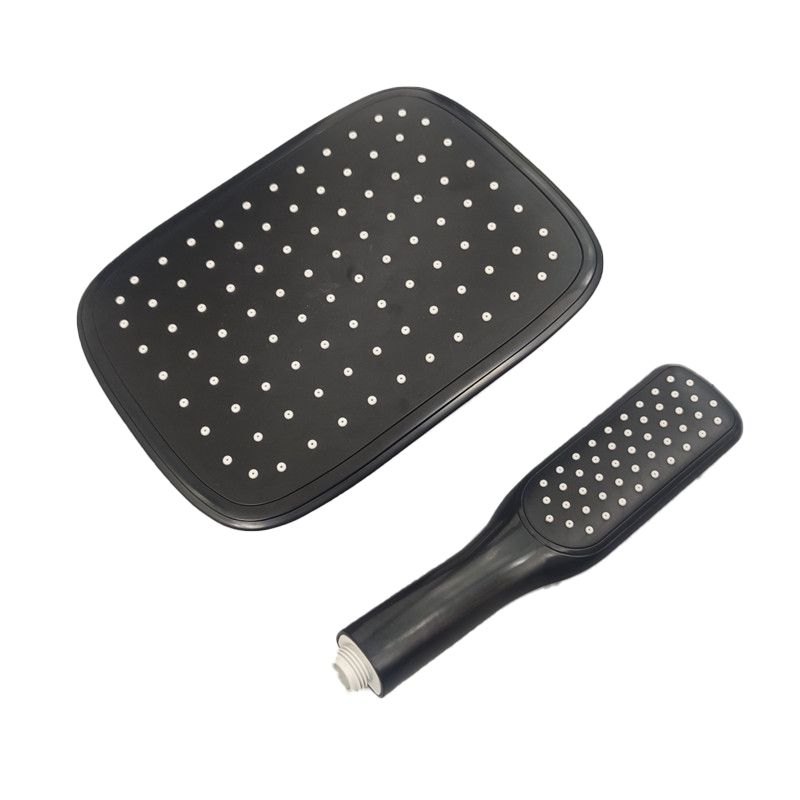BowLift | Rectangular shower head combination hand shower with large shower head