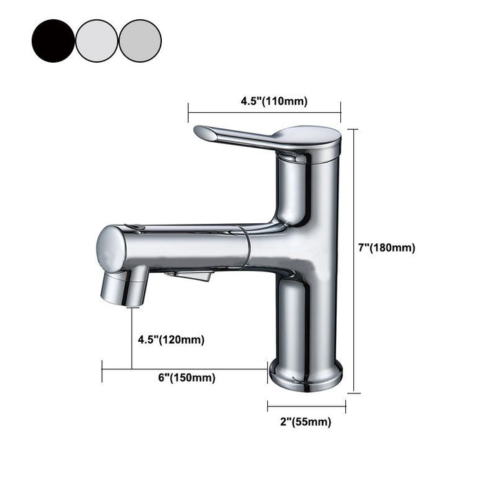 BowLift | Contemporary Style Faucets Widespread Lever Handles Faucets for Bathroom