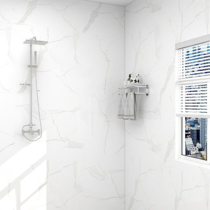 BowLift | Rectangular PVC Field Tile 19.7" Peel and Stick Tile for Shower