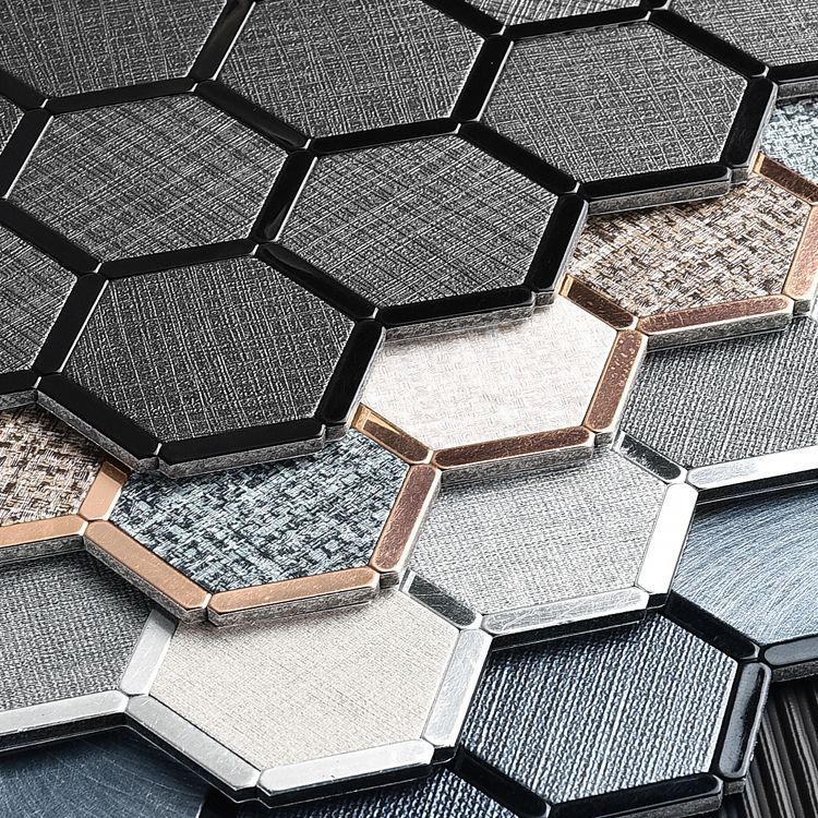 BowLift | Mosaic Tile Wallpaper Hexagonal Shape Peel and Stick Backsplash