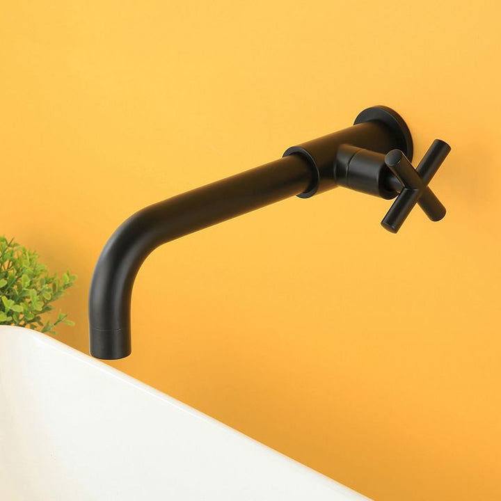 BowLift | Wall-mounted faucet single lever sink faucet for the bathroom