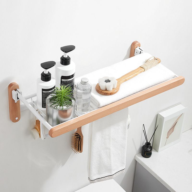 BowLift | White Bathroom Set Solid Wood & Aluminum Bathroom Accessories Individually or as a Set