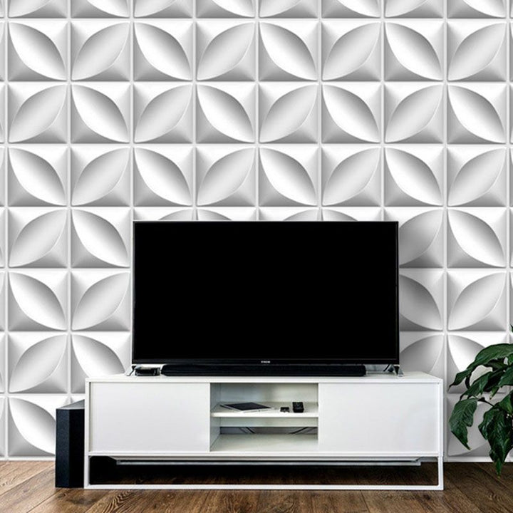 BowLift | Square Interior Wall Cladding Peel and Stick Texture Effect Wall Cladding