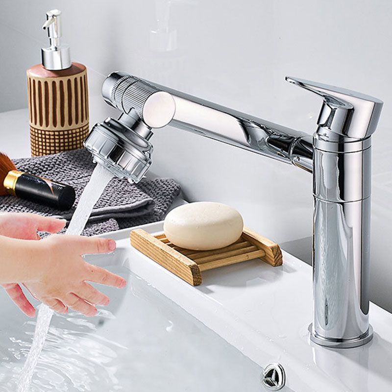 BowLift | Glam Style Faucet Single Handle Basin Mixer with Waterfall Spout
