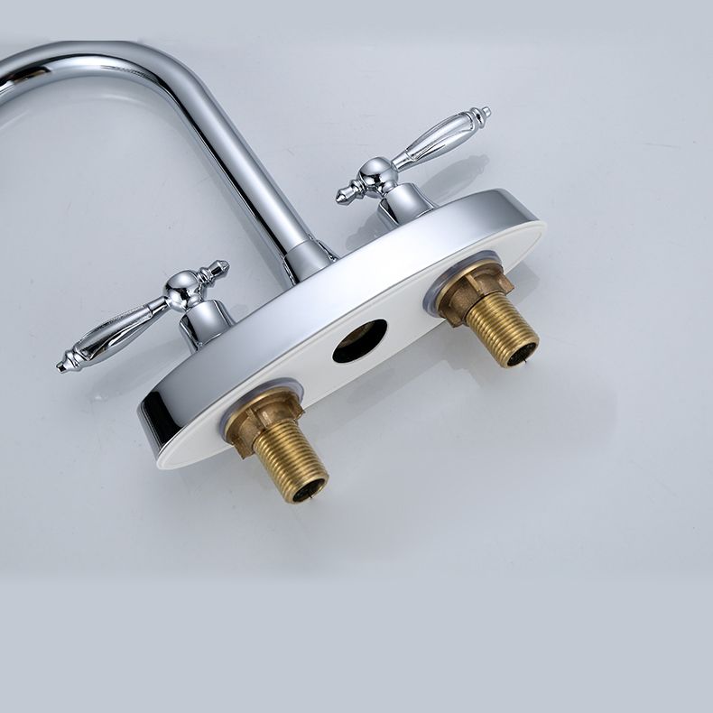 BowLift | High arch conversion faucet two-handle brass sink faucet for the bathroom