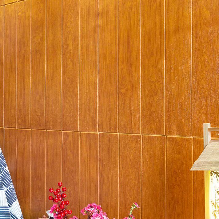 BowLift | Modern Tin Back Panel Smooth Thickened Wall Ceiling Wood Grain Design