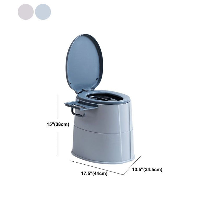 BowLift | Modern flush toilet plastic round floor-mounted toilet bowl for bathroom