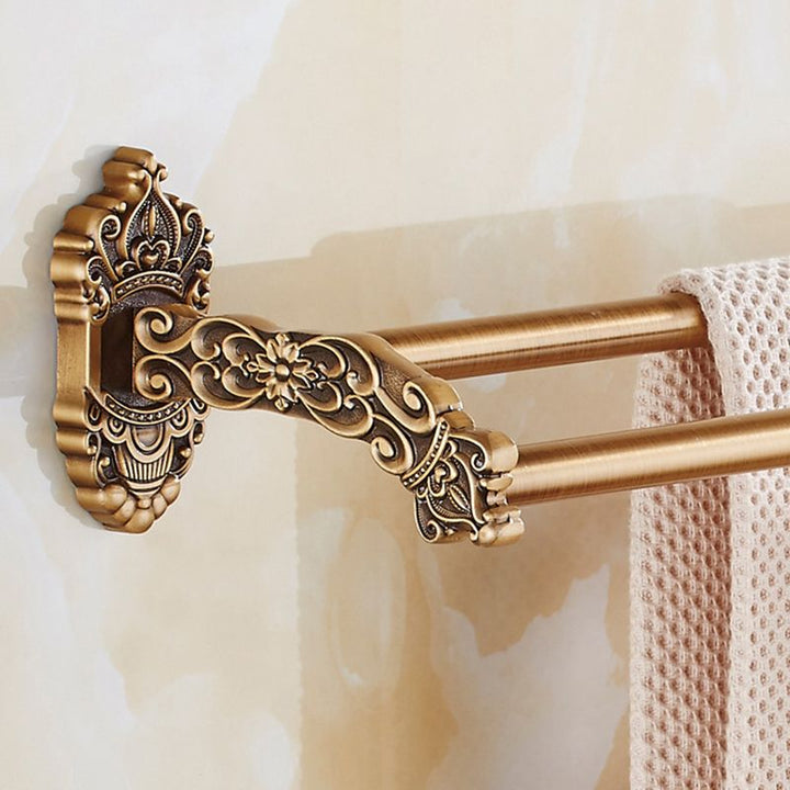 BowLift | Traditional Bathroom Accessories Set Gold Bathroom Accessories Kit