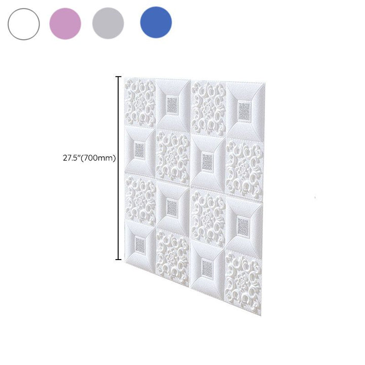 BowLift | Modern Tin Back Wall Covering Smooth Wall Ceiling XPE Cotton Set of 1