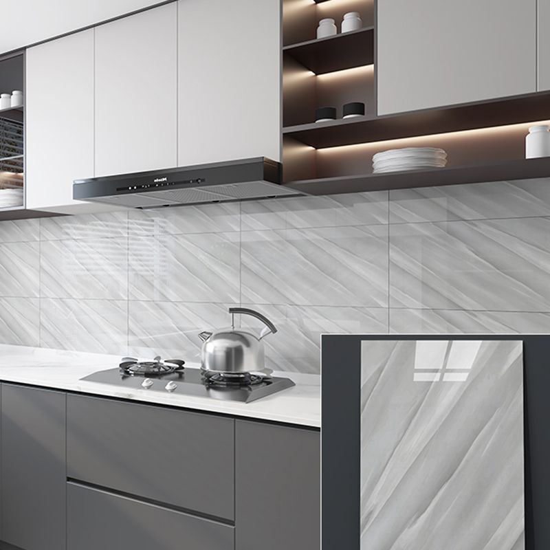 BowLift | Modern Peel and Stick Backsplash Tiles Rectangular Home Depot Peel and Stick Tiles