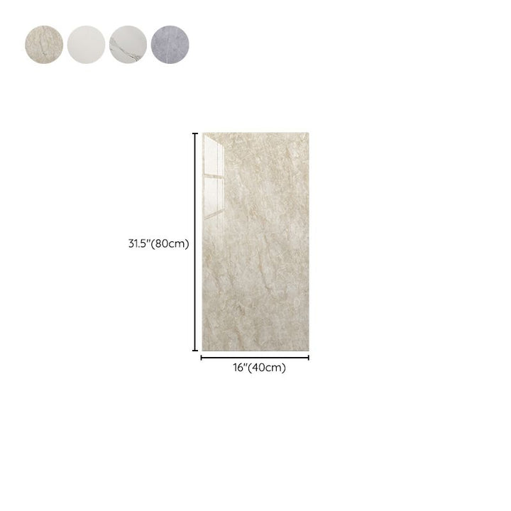BowLift | Waterproof Bathroom Splash Protection Tiles Classic Marble Peel and Stick Splash Protection Tiles