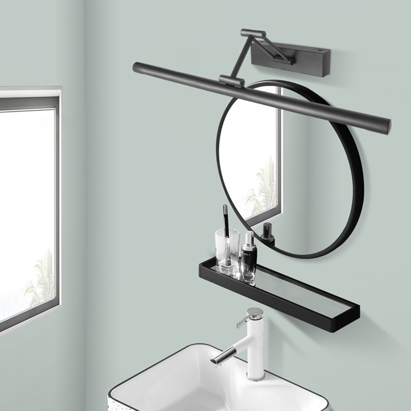 Minimalist LED Wall Light Black/White – Modern Metal Lamp for Bathroom and Indoor Use | Bowlift