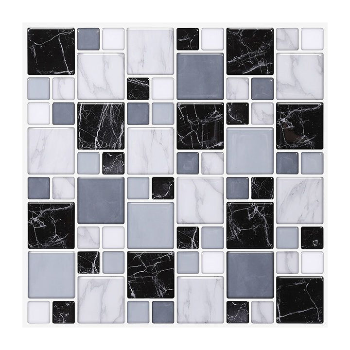 BowLift | Pattern Matte Color Stone Peel and Stick Mosaic Tile Peel and Stick Tile Set of 2