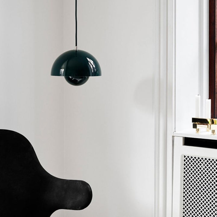 BowLift | Modern creative 1-light pendant lamp wrought iron geometric hanging lamp