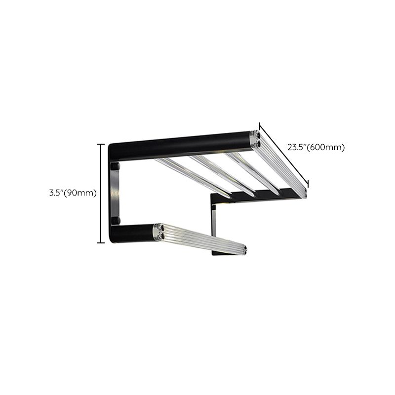 BowLift | Modern bathroom accessory set bath shelf/towel holder & bathrobe hooks included