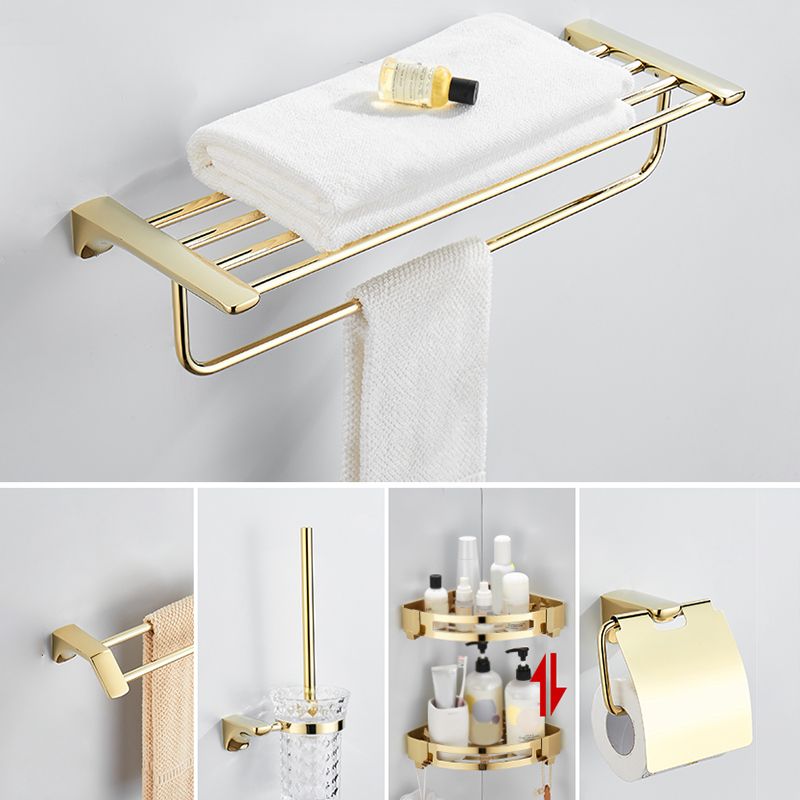 BowLift | Modern Bathroom Accessory Mounting Kit Gold Bathroom Hardware