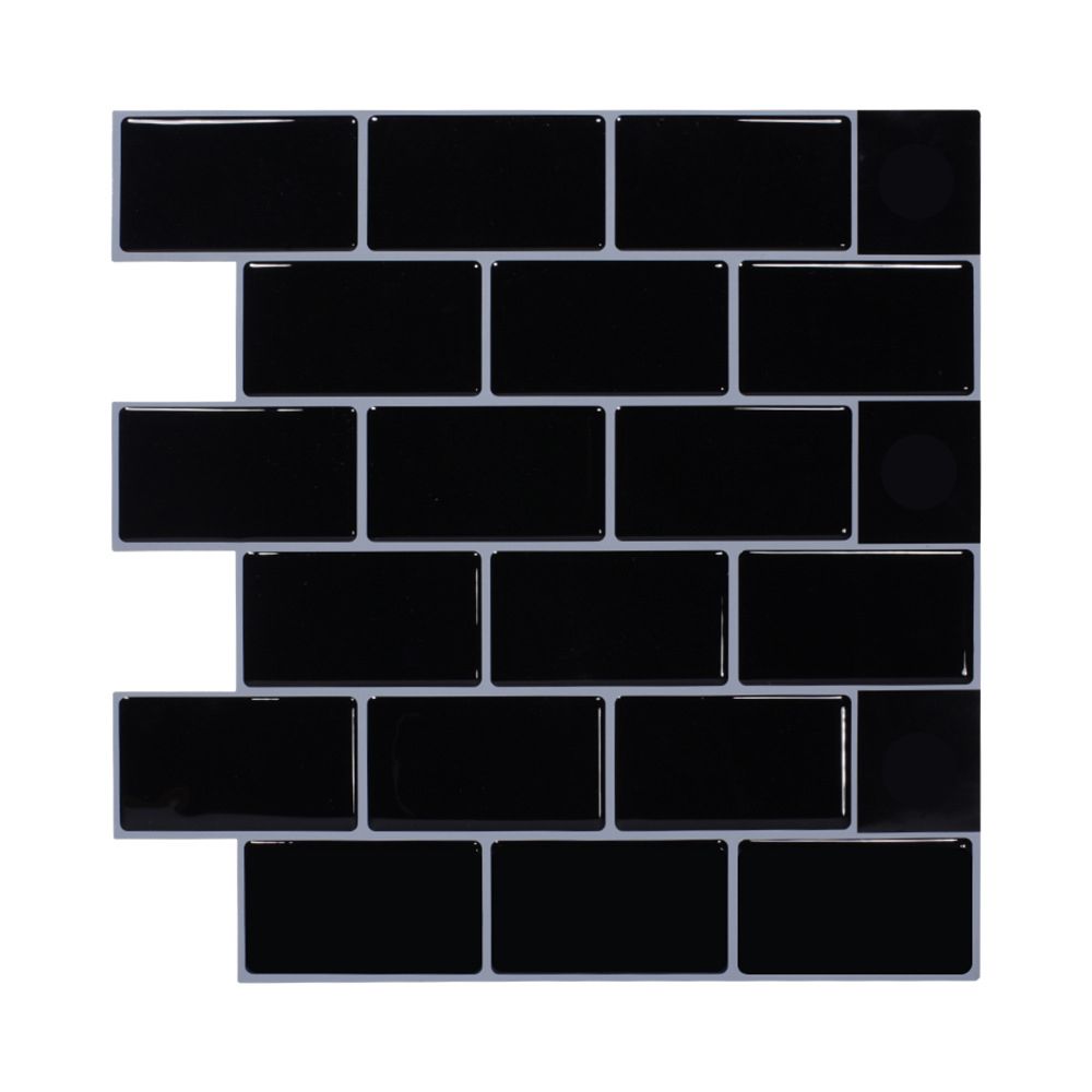 BowLift | Modern Tile Peel & Stick PVC Rectangular Subway Tile Peel and Stick Wall Tile