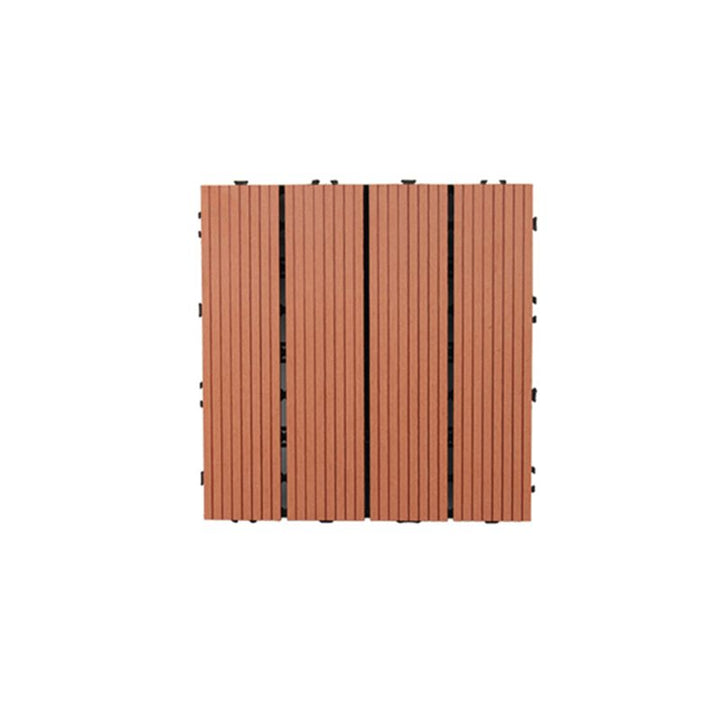 BowLift | Square PVC Deck/Patio Floor Tiles Interlocking Installation Outdoor Patio Tiles