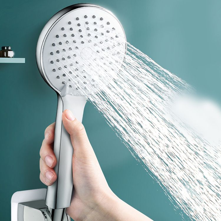 BowLift | Round Self-Cleaning Handheld Shower Adjustable Water Flow Wall Mounted Hand Shower
