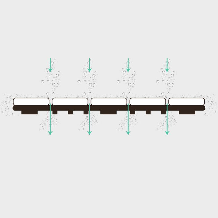 BowLift | Composite deck tiles Connectable waterproof floor tiles