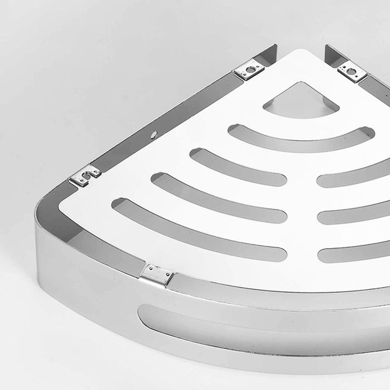 BowLift | Polished Chrome 5-piece modern bathroom accessory set with bathroom shelf