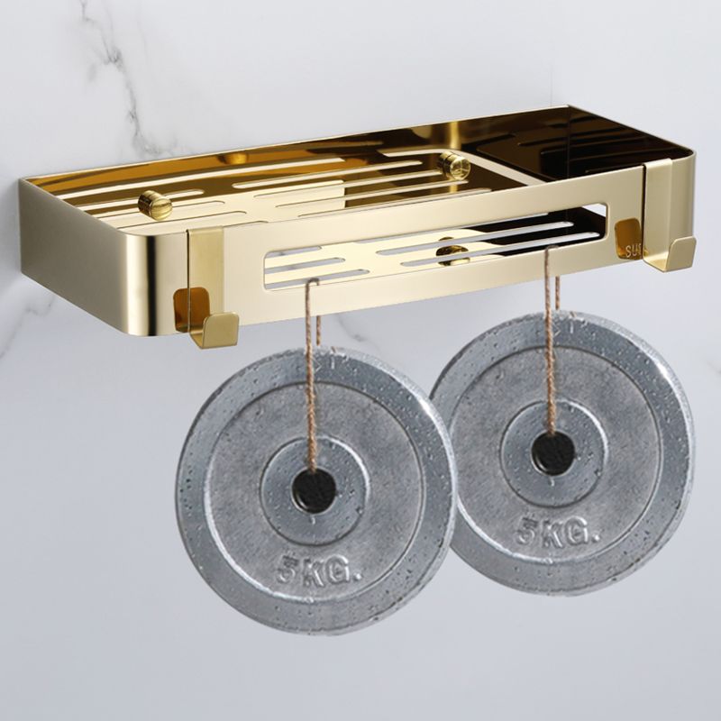 BowLift | 3-piece modern bathroom accessory set made of stainless steel, bathroom shelf