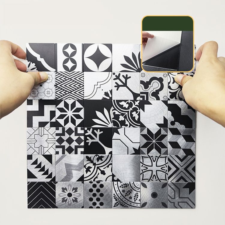 BowLift | Modern Plastic Peel & Stick Waterproof Peel & Stick Subway Tile