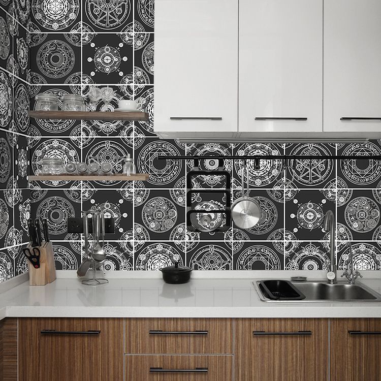 BowLift | Spanish Pattern Single Tile Mold Resistant Peel & Stick Tile for Backsplash