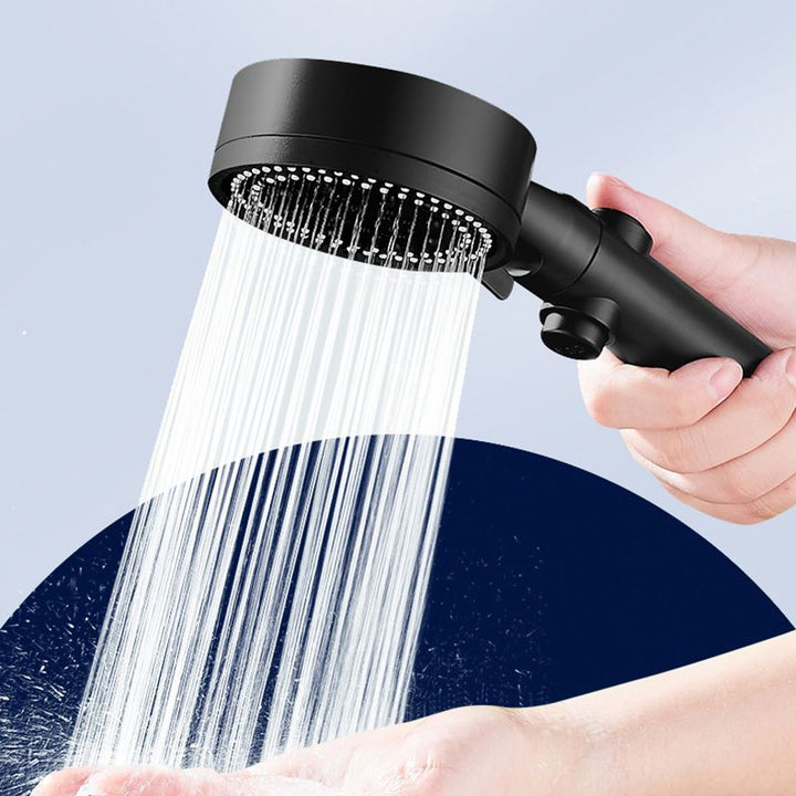 BowLift | Modern Handheld Round Plastic Self-Cleaning Shower Head