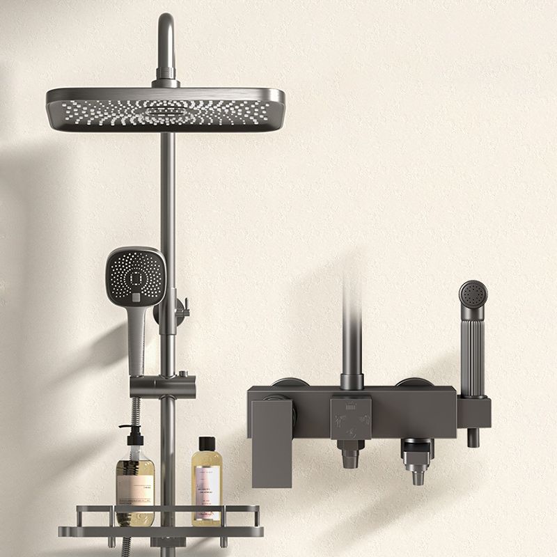 BowLift | Modern shower accessories push-button shower head wall-mounted shower combination
