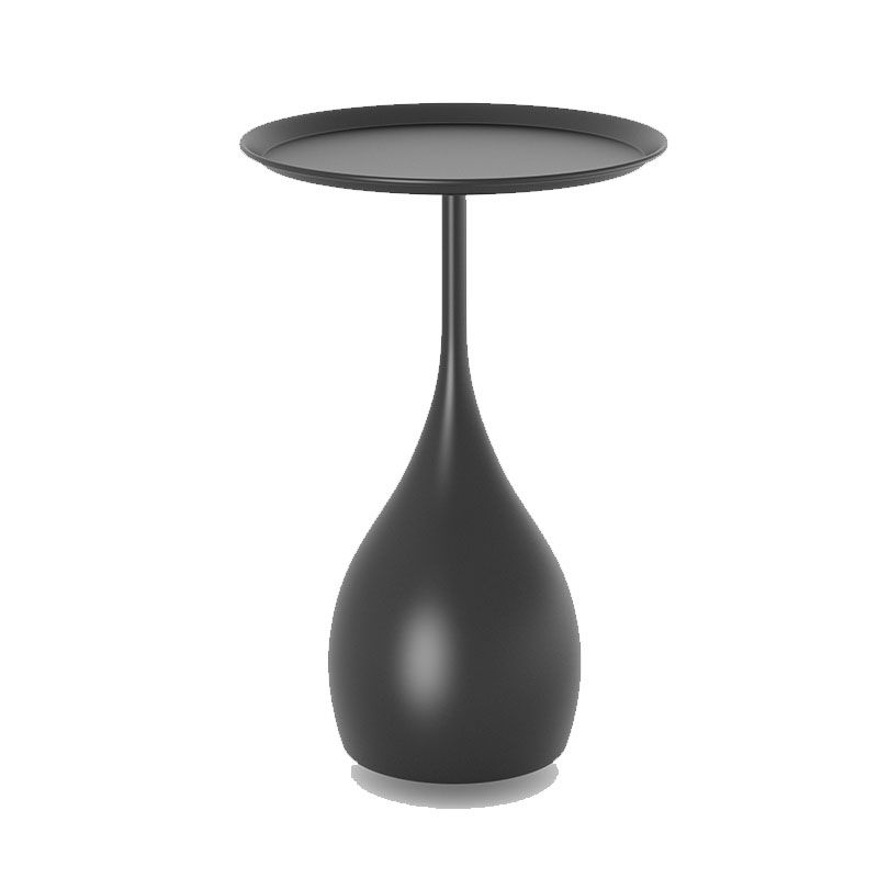 BowLift | Beef Metal Table with Base Medieval Side Table in Modern Style