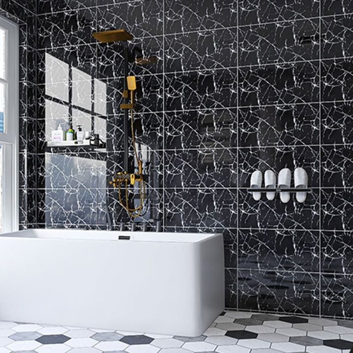 BowLift | Modern rectangular Peel and Stick backsplash tile PVC wallpaper