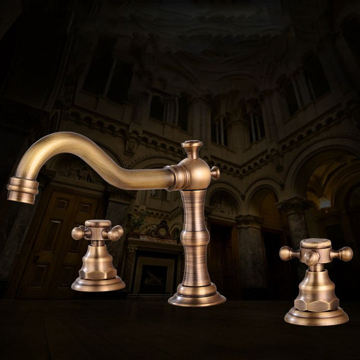 BowLift | Widely Used Bathroom Faucet 3 Hole Round Sink Faucet